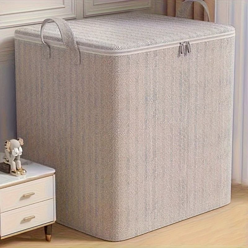 Modern Extra Large Storage Box With Lid For Clothes And Bedding 0