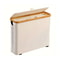 Foldable Bathroom Toilet Paper Storage Basket With Cover 3