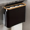 Foldable Bathroom Toilet Paper Storage Basket With Cover 7