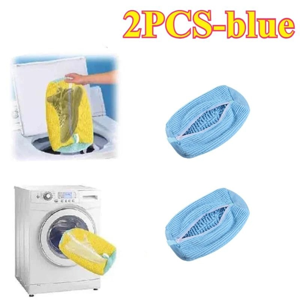 Machine Washable Shoe Washing And Drying Bag With Soft Fiber Protection 8