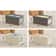 Large Foldable Canvas Storage Box With Clear Window For Closet Organization 9