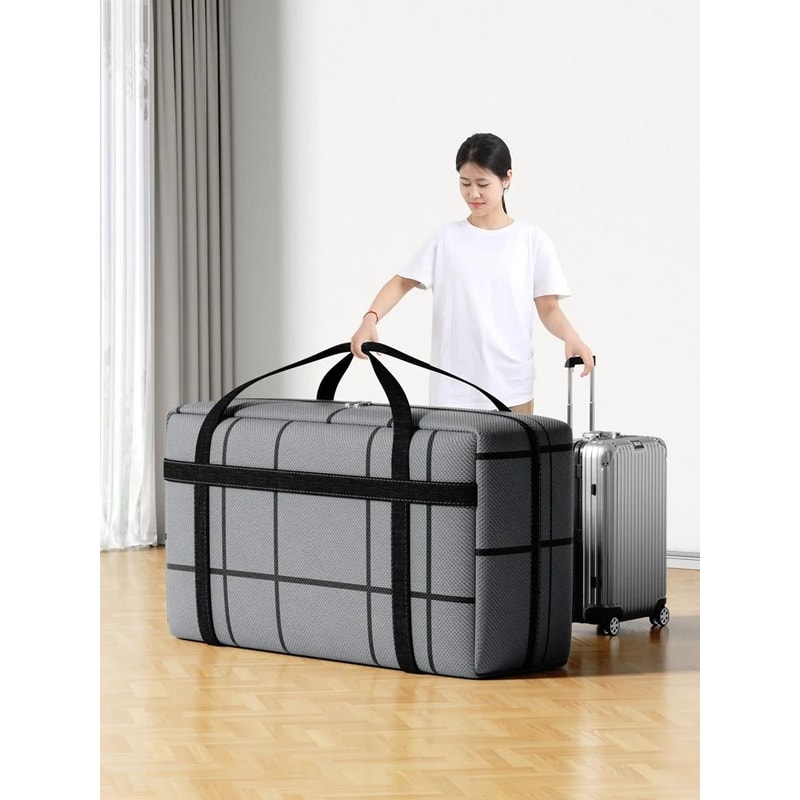 Large Capacity Portable Moving Storage Bag Foldable Duffel Organizer 13