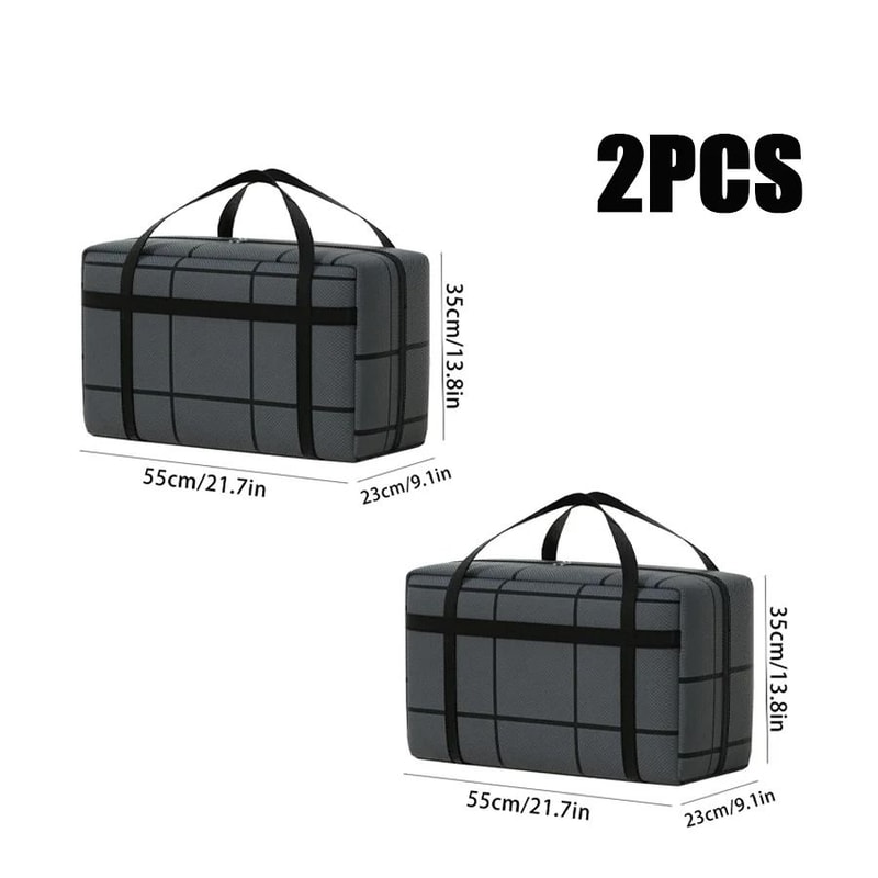 Large Capacity Portable Moving Storage Bag Foldable Duffel Organizer 3
