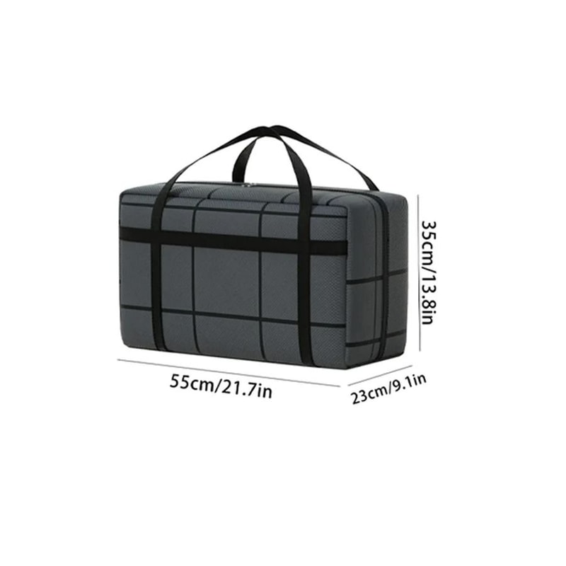 Large Capacity Portable Moving Storage Bag Foldable Duffel Organizer 1