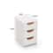 Chic 3 Tier Desk Organizer With Drawers Portable Storage Box 0