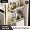 Stainless Steel Bathroom Storage Rack With Suction Cup Anti Rust Shower Shelf 13