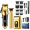 Professional Hair Clippers Trimmer Set For Men For Fades Beard Lines And Home Haircuts 9