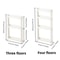 Slim Behind The Door Storage Cabinet Trolley Multi Layer Space Saver 0