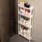 Slim Behind The Door Storage Cabinet Trolley Multi Layer Space Saver 4