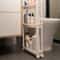 Slim Behind The Door Storage Cabinet Trolley Multi Layer Space Saver 6
