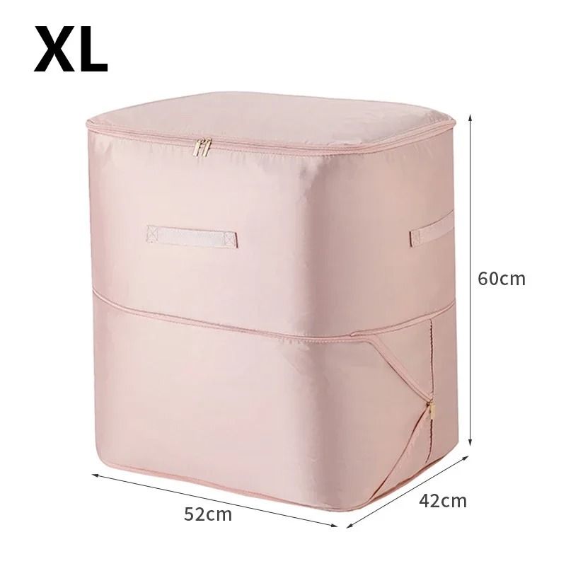 Large Capacity Self Compression Duvet Storage Bag Heavy Duty Moving Organizer 6