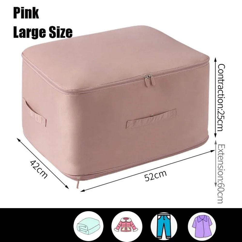 Large Capacity Compression Clothes Storage Bag Waterproof Quilt Organizer 5
