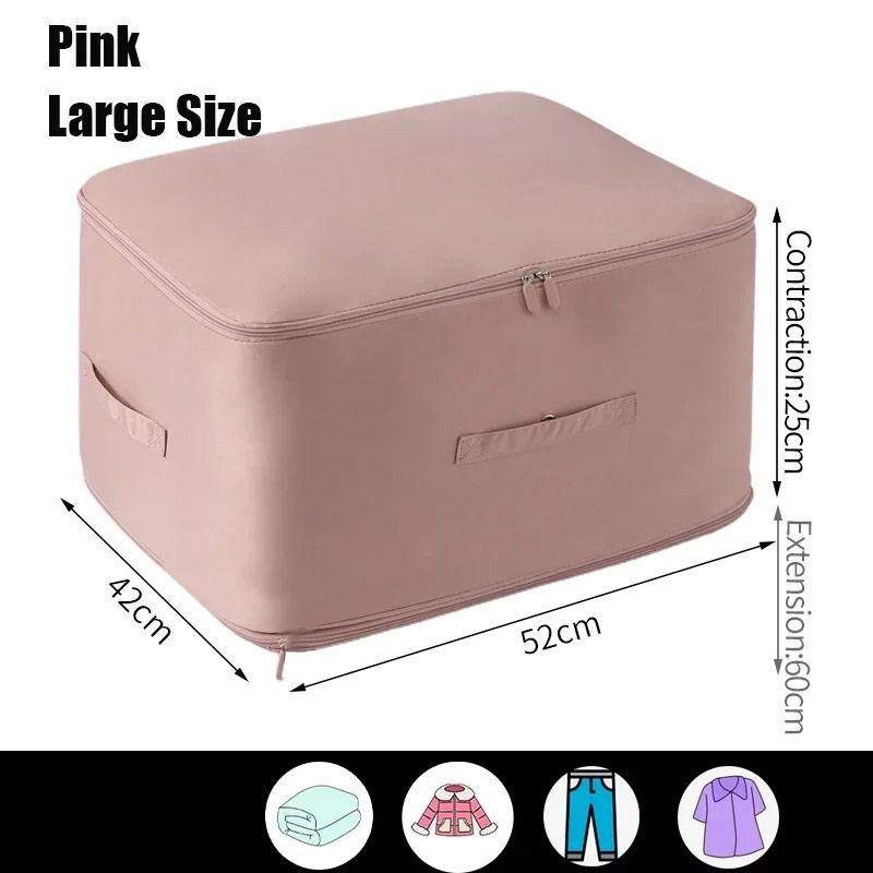 Large Capacity Compression Clothes Storage Bag Waterproof Quilt Organizer 5