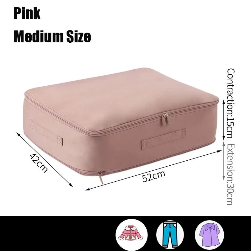 Large Capacity Compression Clothes Storage Bag Waterproof Quilt Organizer 1