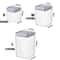 BPA Free Airtight Pantry Storage Containers Stackable Food Canisters 4