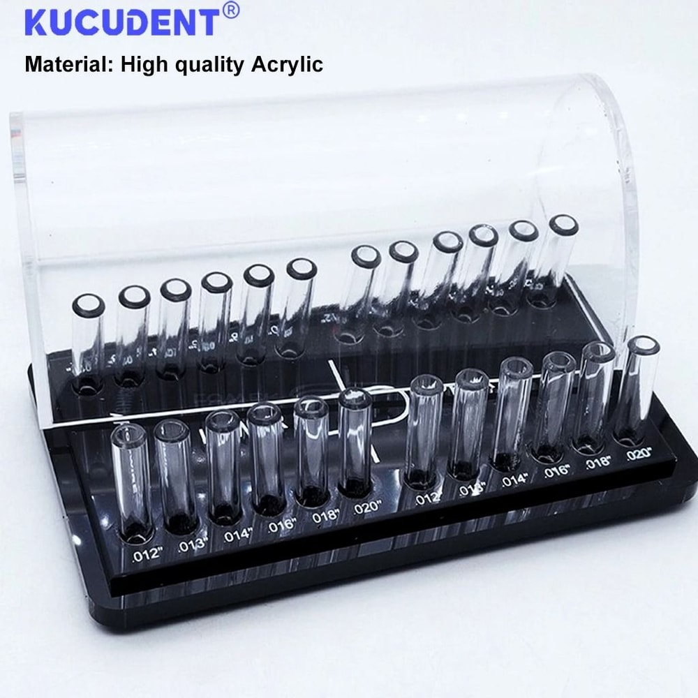 Professional Dental Acrylic Arch Wire Organizer Holder Case 6