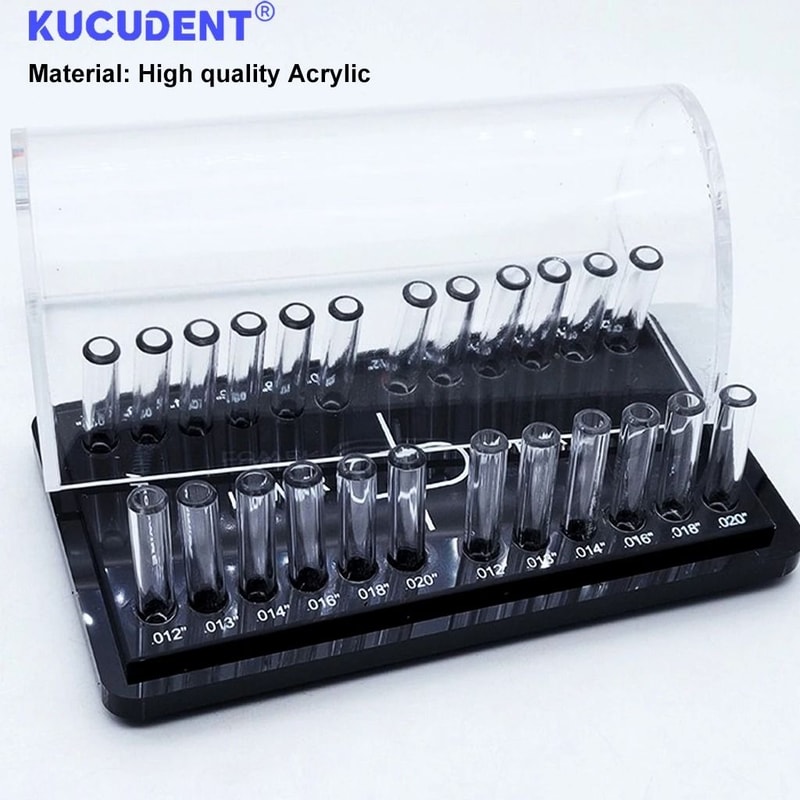 Professional Dental Acrylic Arch Wire Organizer Holder Case 6
