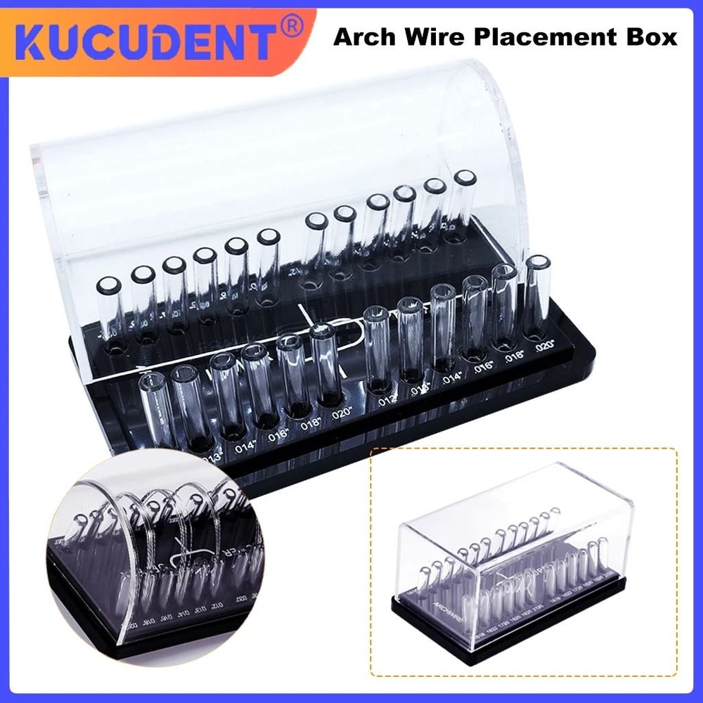 Professional Dental Acrylic Arch Wire Organizer Holder Case 0