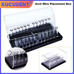 professional dental acrylic arch wire organizer holder case