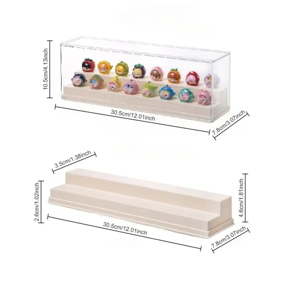 Mini Transparent Dust Proof Figure Display Cabinet For Dolls And Ornaments 3