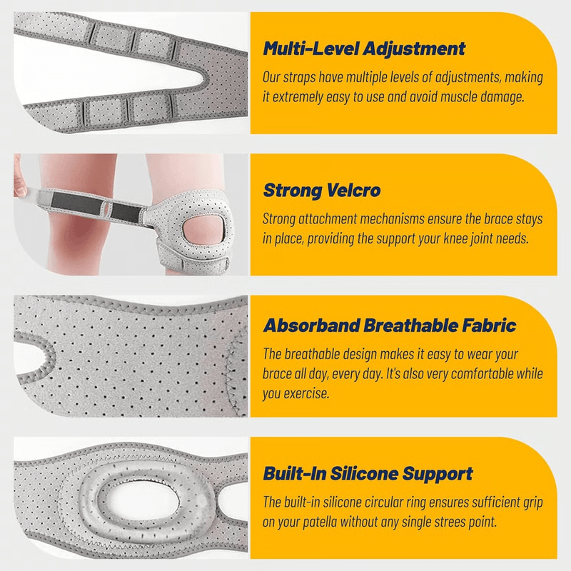 Patellar Tendon Knee Brace Strap For Kneecap Support Comfort And Daily Stability 9