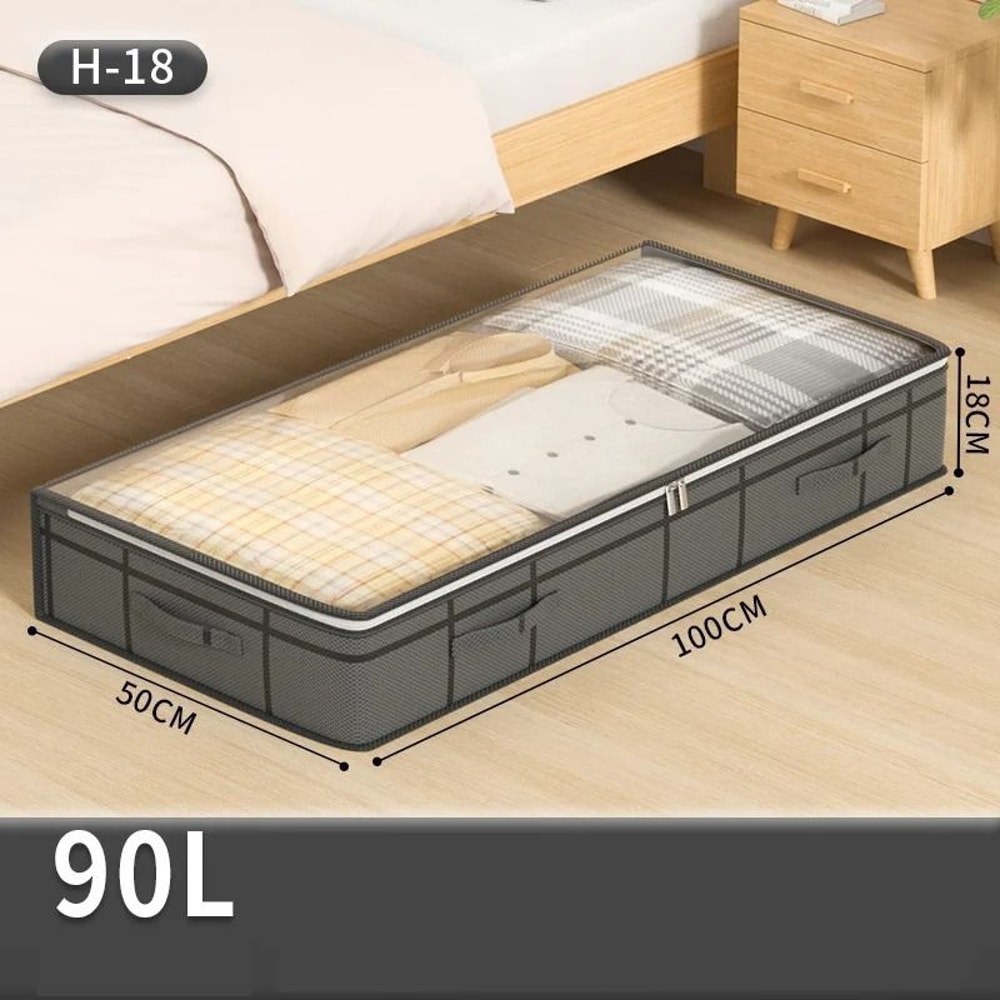 Large Capacity Under Bed Storage Bag Foldable Closet Organizer 3