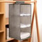Collapsible Wardrobe Hanging Storage Organizer With Drawer Shelves 11
