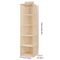 Collapsible Wardrobe Hanging Storage Organizer With Drawer Shelves 7
