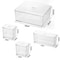 Clear Acrylic Drawer Organizer Set Transparent Storage Bins 5
