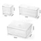 Clear Acrylic Drawer Organizer Set Transparent Storage Bins 7