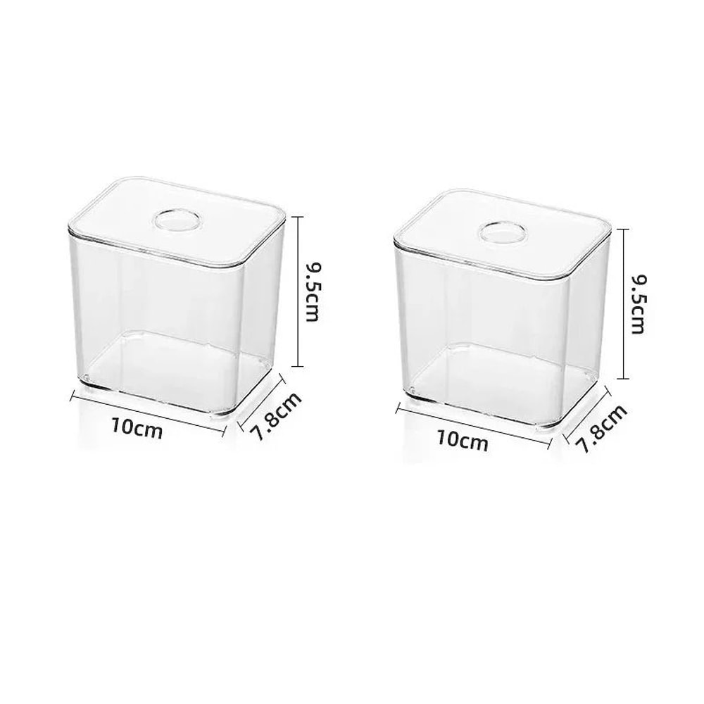 Clear Acrylic Drawer Organizer Set Transparent Storage Bins 1