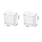 Clear Acrylic Drawer Organizer Set Transparent Storage Bins 1
