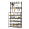 5 Layer Floor Standing Storage Rack For Shoes And Clothing 0
