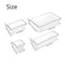 7 Or 14 Piece Clear Drawer Organizer Set Plastic Desk And Dresser Dividers 3