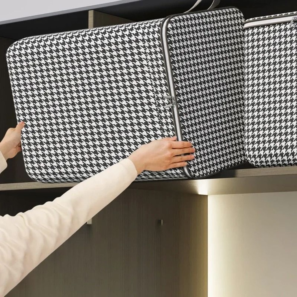 Large Capacity Quilt Storage Box Dustproof Non Woven Organizer Bag 13