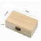 Handmade Plain Wooden Hinged Storage Box Square Craft Gift Case 2