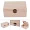 Handmade Plain Wooden Hinged Storage Box Square Craft Gift Case 7