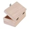 Handmade Plain Wooden Hinged Storage Box Square Craft Gift Case 8