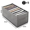Foldable Closet Clothes Organizer Storage Box With Handles 3