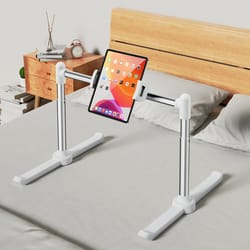 adjustable foldable phone holder stand for bed sofa and desktop