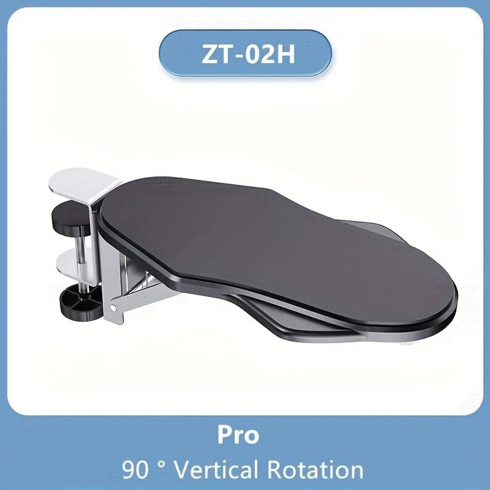 Adjustable Computer Arm Support Bracket With Rotating Desk Extension 2