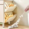Wall Mounted Foldable Shoe Rack With Hidden Storage Shelf 6