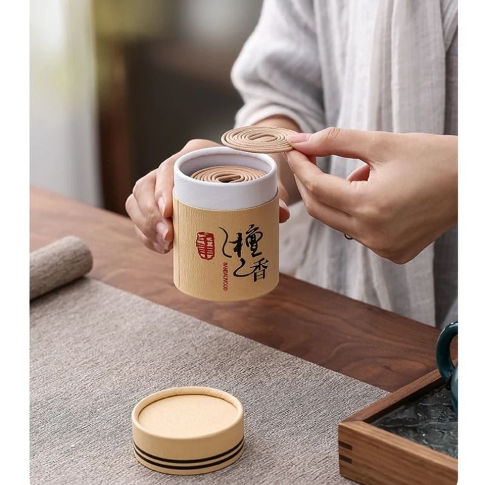 Traditional Kungfu Tea Set With Sandalwood Stove And Incense Burner Gift Box 6