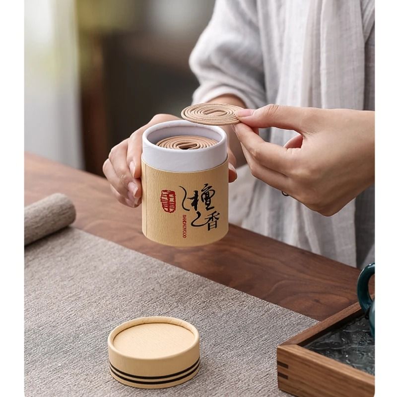 Traditional Kungfu Tea Set With Sandalwood Stove And Incense Burner Gift Box 6