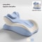 Ergonomic Memory Foam Wedge Pillow For Neck And Leg Support 5