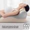 Ergonomic Memory Foam Wedge Pillow For Neck And Leg Support 9