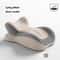 Ergonomic Memory Foam Wedge Pillow For Neck And Leg Support 2