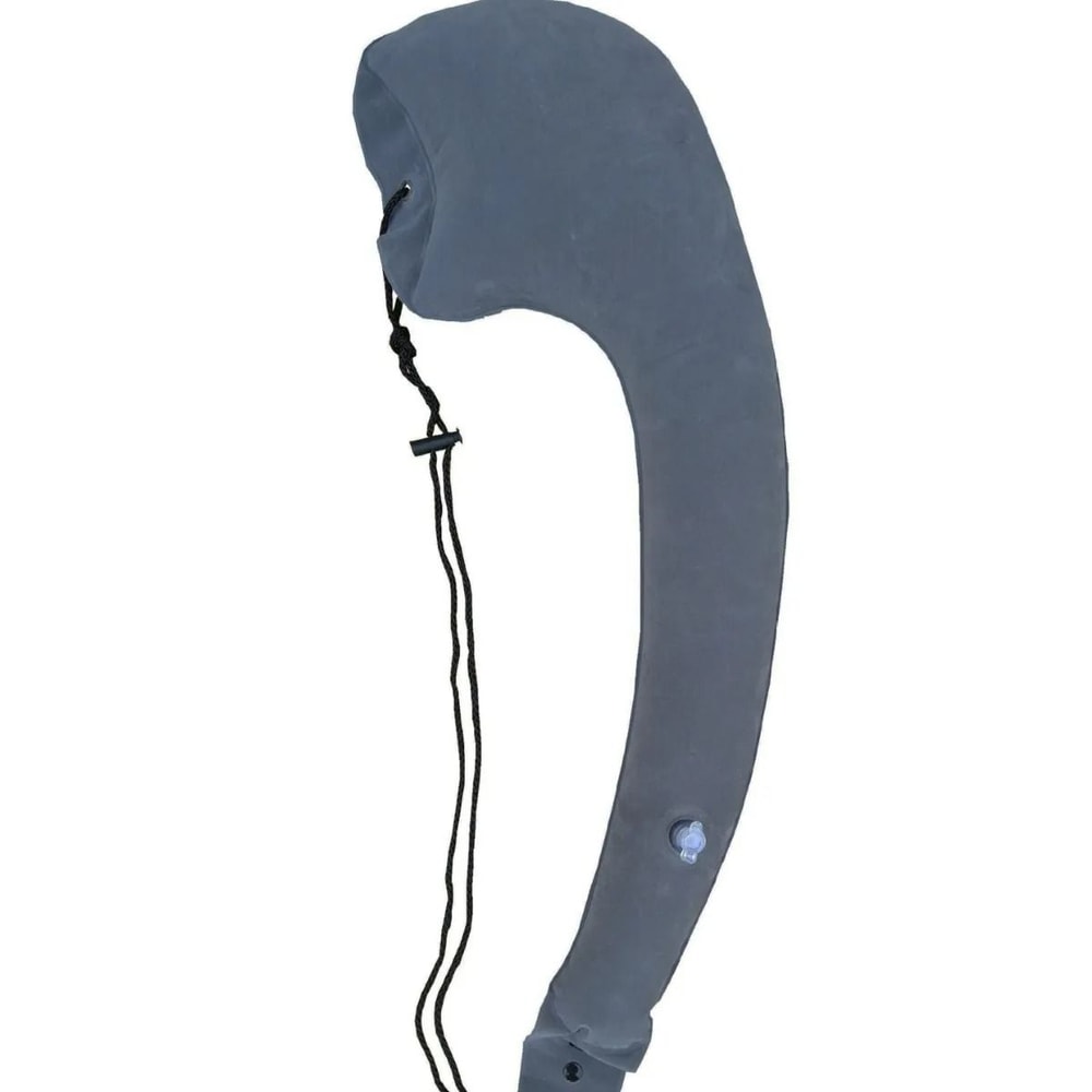 Inflatable Travel Pillow For Car Plane And Train Side Sleeping 1