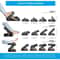 Adjustable Ergonomic Footrest With Massaging Beads And Soft Pad 3