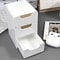3 Tier Cosmetic Organizer Plastic Storage Box With Drawers 1
